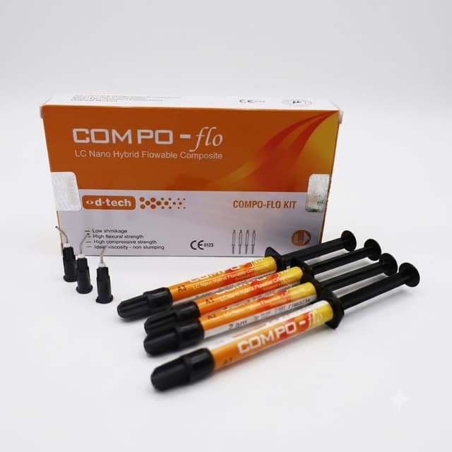 COMPO-flo D-tech — composite fluide, kit de 4 seringues