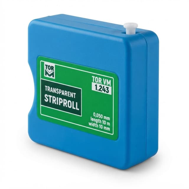 Transparent striproll 10mm ref 1.243