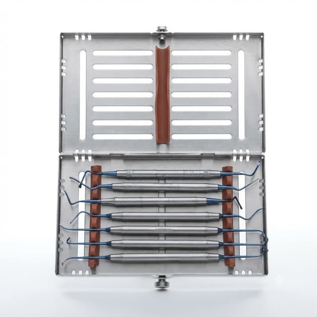 Kit d’instruments pour élévation du sinus — 7 pièces