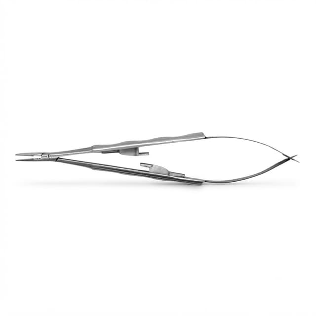 Micro porte-aiguilles Castroviejo — 14 cm, 1,2 mm, TC