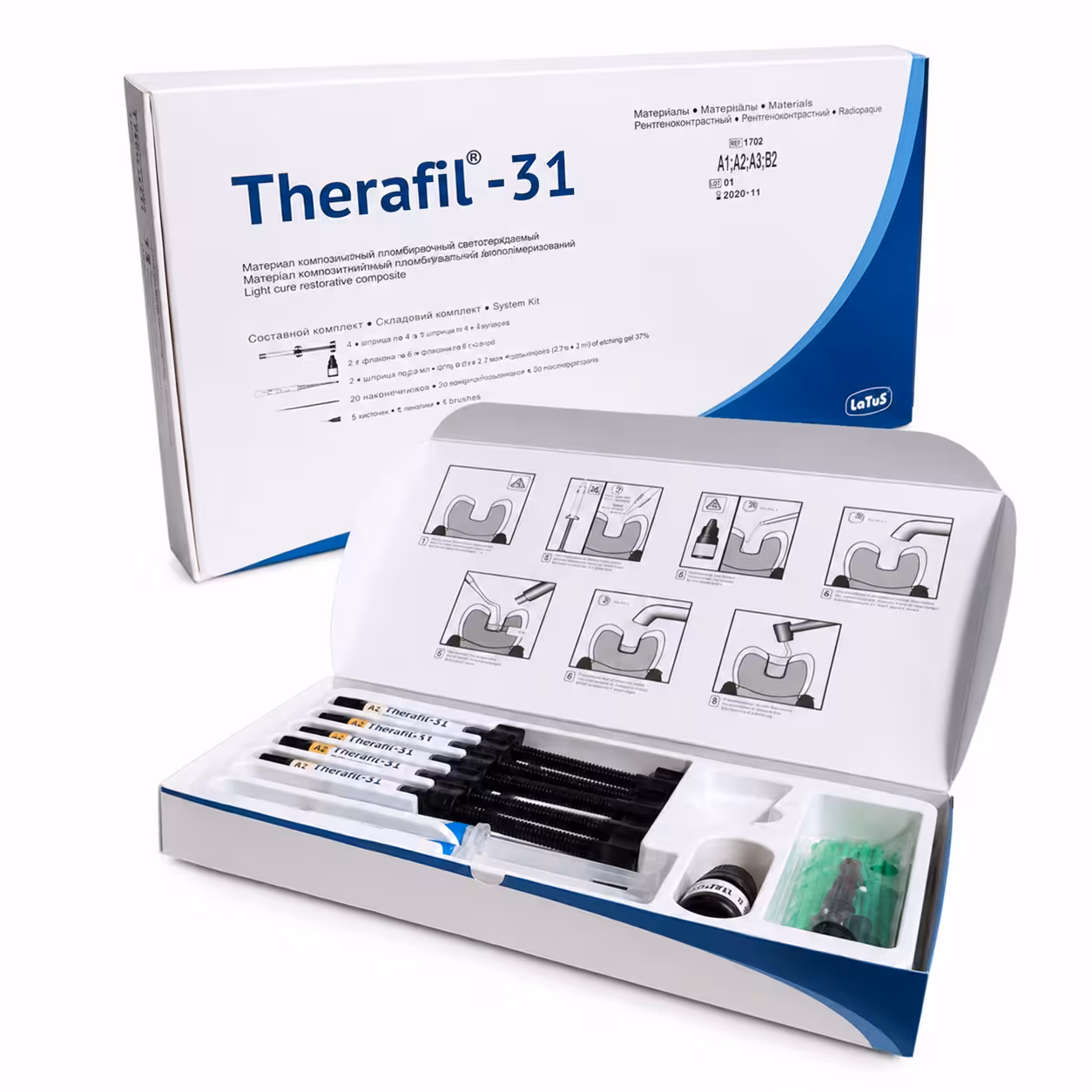 Coffret Therafil-31 Latus — composite microhybride