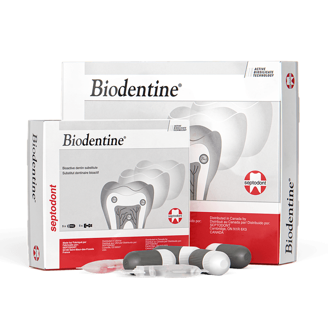 Biodentine — substitut dentinaire en capsules