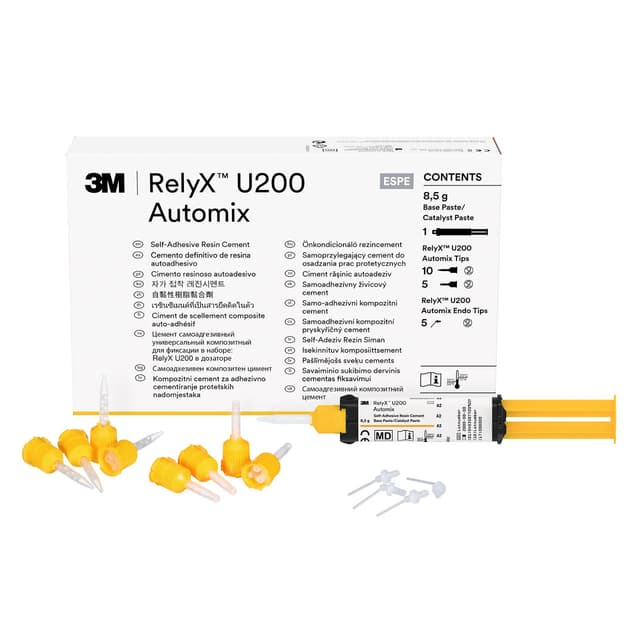 RelyX U200 Automix 3M — ciment auto-adhésif, coffret de 8,5 g
